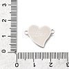 201 Stainless Steel Connector Charms STAS-B143-03D-P-3