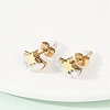 304 Stainless Steel Stud Earrings EJEW-Z089-37B-G-1