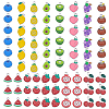 78Pcs 13 Styles Mixed Fruit Alloy Enamel Charms ENAM-DC0002-31P-1