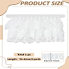 1 Yards Hollow Out Chiffon Fabric Wrinkle Lace Ribbon OCOR-LP0004-53-2
