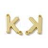 Rack Plating Brass Connector Charms KK-C007-38G-K-2