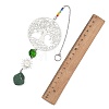 201 Stainless Steel Tree of Life Suncatcher HJEW-JM04875-02-3