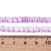 Anti-Tarnish Electroplate Glass Beads Strands GLAA-T025-4mm-10E-4