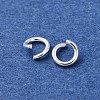 Brass Open Jump Rings KK-G604-08S-15-2