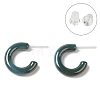 Hypoallergenic Bioceramics Zirconia Ceramic Stud Earrings EJEW-Z023-01J-02-1