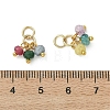Dyed Natural Malaysia Jade Pendants PALLOY-JF05315-4