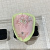 Brass Rhinestone Cuff Open Rings for Women WG7C087-02-1