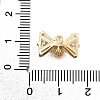 Brass Pave Cubic Zirconia Charms KK-Q048-13G-3