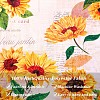 Vibrant Aesthetic Sunflower Wall Tapestry JX150B-5