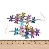 430 Stainless Steel Dragonfly Dangle Earrings EJEW-A137-04P-01-5