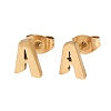 304 Stainless Steel Stud Earrings SA-T001-03G-5