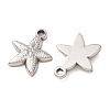 304 Stainless Steel Pendants SA-CBABD1E-10A-P-3