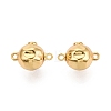 Brass Box Clasps KK-Q074-10G-3