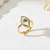 Brass with Plastic Finger Rings for Women TY5926-5