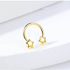 304 Stainless Steel Circular/Horseshoe Barbell Nose Rings FS-WG4F869-03-1