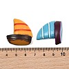 Resin Sailboat Miniature Ornaments RE-CBA17C4-19-3