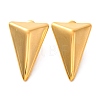 Ion Plating(IP) 304 Stainless Steel Stud Earrings EJEW-G395-13G-2