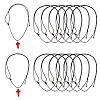 Waxed Polyester Cord Necklaces NJEW-TAC0022-05-2