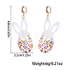 Acrylic Hoop Earrings FS-WG346C1-01-3