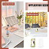 12Pcs Heat Transfer Blank Acrylic Display Stands for Photo AJEW-FG0005-90-5