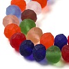 Transparent Glass Beads Strands X-EGLA-A034-M10mm-63-3