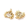 Brass Micro Pave Cubic Zirconia Pendants KK-A291-11D-G-2