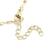 Brass Micro Pave Clear Cubic Zirconia Pendant Necklaces NJEW-B101-03G-03-3