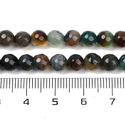 Natural Agate Beads Strands G-C082-A01-24-1