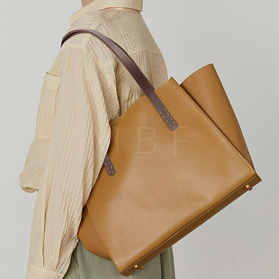 PU Imitation Leather Bag Handles FIND-WH0036-53F-1
