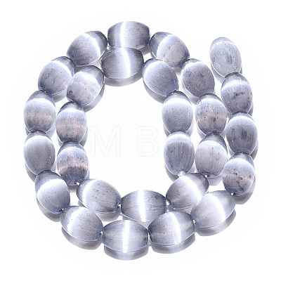 Dyed Natural Selenite Beads Strands G-T138-232B-1