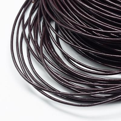 Spray Painted Cowhide Leather Cords WL-R001-2.0mm-02-1