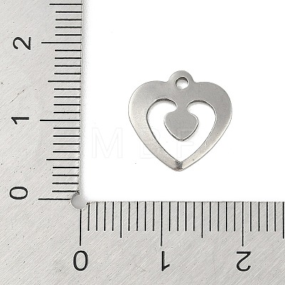 Non-Tarnish 201 Stainless Steel Charms STAS-C108-45P-1