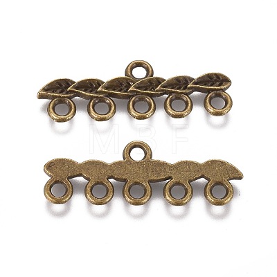 Tibetan Style Alloy Chandelier Components Links X-TIBE-40098-AB-NR-1