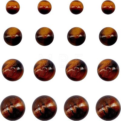 Natural Tiger Eye Cabochons G-GA0001-12B-1