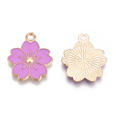 Alloy Enamel Pendants X-ENAM-S121-115H-1