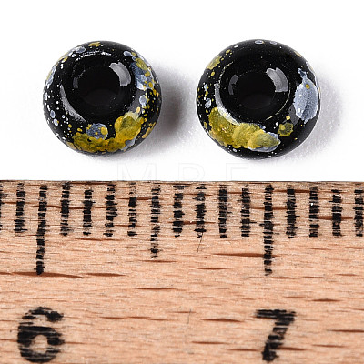 3/0 Baking Paint Glass Beads GLAA-G118-02I-1