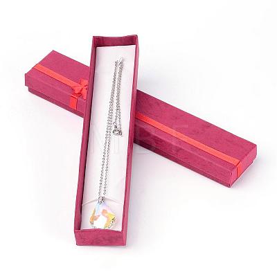Valentines Day Presents Packages Jewelry Necklace Box With a Flower BC047-1