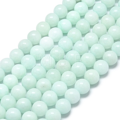 Natural Malaysia Jade Beads Strands G-L645-A01-8mm-31-1