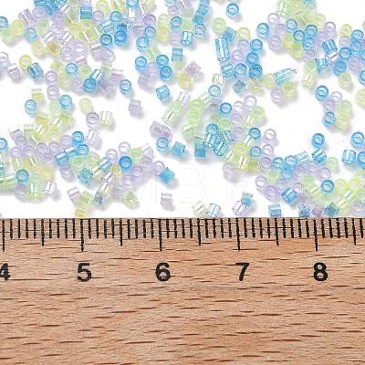 Transparent Colours Glass Seed Beads SEED-H003-01I-1