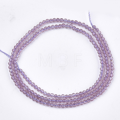 Synthetic Quartz Crystal Beads Strands G-T119-05D-1
