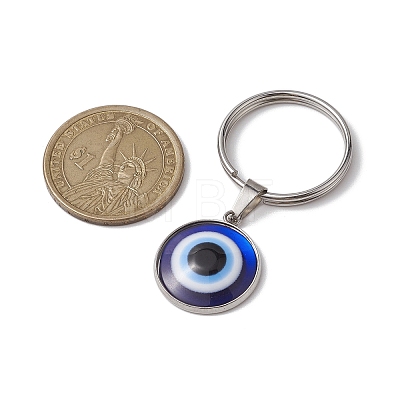 Evil Eye Resin Keychains KEYC-JKC00768-1