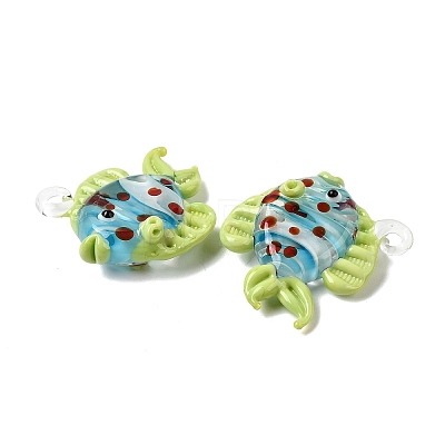 Handmade Lampwork Pendants LAMP-B035-01A-02-1