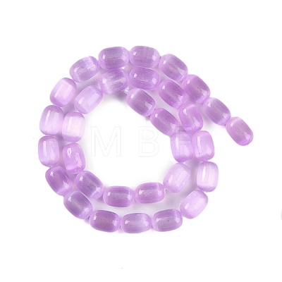 Natural Selenite Beads Strands G-F750-13-1