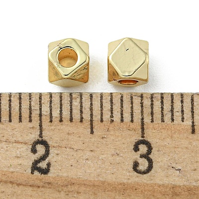 Rack Plating Brass Spacer Beads FIND-T071-03G-C01-RS-1