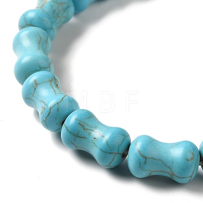 Synthetic Turquoise Dyed Beads Strands G-E594-05-1