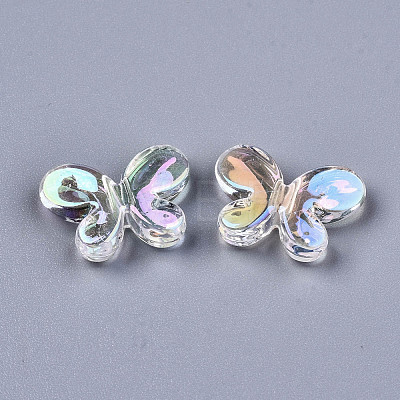 Transparent Acrylic Beads PACR-N010-016-1