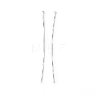 Brass Flat Head Pins X-KK-WH0058-03D-S-1
