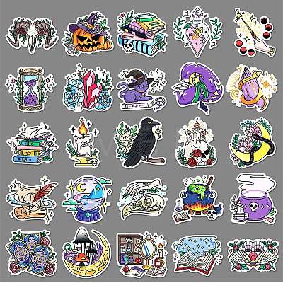 50Pcs PET Stickers PW-WGFF8CD-01-1