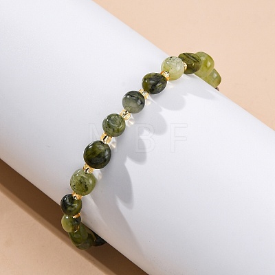 Natural Rutilated Quartz Beaded Bracelets for Women G-P563-07P-04-1