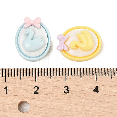 Opaque Resin Cabochons CRES-M037-08D-1